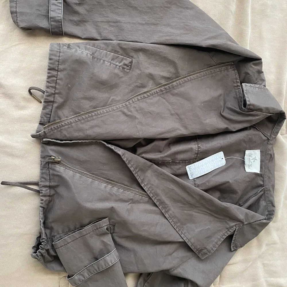 Lulus Loaded Olive Green Moto Jacket - Picture 5 of 5